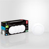 Xtricity - Set of 4 LED Recessed Lights, 4 '' Diameter, Dimmable, 10W, 4000K Cool White - - Mounts For Less