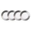 Xtricity - Set of 4 LED Recessed Lights, 4 '' Diameter, Dimmable, 10W, 5000K Daylight - - Mounts For Less