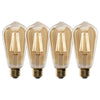 Xtricity - Set of 4 Old Fashioned LED Bulbs, 5W, E26 Base, 2200K Soft White - - Mounts For Less