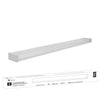 Xtricity - Wrap Around LED Light, 4 Feet Length, 3800 Lumens, 40W, 5000K Daylight - - Mounts For Less