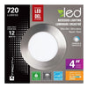 Xtricity recessed lighting led 4'' 12w/720l/3000k/round-nickel - - Mounts For Less