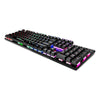 Xtrike Me GK-980 - Mechanical Gaming Keyboard, Wired with 104 Keys and Backlight, Black - - Mounts For Less