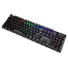 Xtrike Me GK-980 - Mechanical Gaming Keyboard, Wired with 104 Keys and Backlight, Black - - Mounts For Less