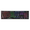 Xtrike Me GK-980 - Mechanical Gaming Keyboard, Wired with 104 Keys and Backlight, Black - - Mounts For Less