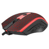 Xtrike Me GM-206 - Optical Gaming Mouse, Wired with 4 Buttons and 7 Color Backlight, DPI 800/1000/1200, Black - - Mounts For Less