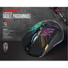 Xtrike Me GM-510 - Optical Gaming Mouse, Wired with 7 Buttons and Backlight, 800 to 6400 DPI, Black - - Mounts For Less