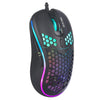 Xtrike Me GM-512 - 7 Button Wired Optical Gaming Mouse, DPI: 800/1600/2400/3200/4800/6400 With RGB Backlight, Black - - Mounts For Less