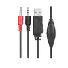 Xtrike Me HP-311 - Stereo Gaming Headset, Wired with Microphone and Remote Control, Black - - Mounts For Less