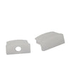 Yoho Aluminum Channels with Diffusers for LED Strip Lights, 17.5x8mm, Pack of 10 - - Mounts For Less