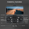 ZFR - 4K Wide Angle Dual Lens Drone with Storage Case and Remote Control, Black - - Mounts For Less