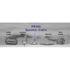 Acoustic-Research PR360 30ft flat speaker cable with connectors - - Mounts For Less