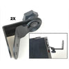 AMX BS-03 Swivel Speaker Mounts For Home Theater In Steel Black Sold In Pair - - Mounts For Less