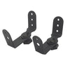 AMX BS-03 Swivel Speaker Mounts For Home Theater In Steel Black Sold In Pair - - Mounts For Less