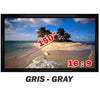 Antra 150" 16:9 Fixed Frame Projector Projection Screen - Matte Gray - - Mounts For Less