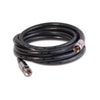 Coaxial cable 2ft RG-6 Black M/M - - Mounts For Less