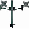 Desk mount bracket 2 articulated arm for 2 Monitors 10 - 23 in - - Mounts For Less