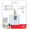 eLink EL-683 Cube Wall Tap 3-Outlet White - - Mounts For Less