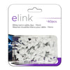 eLink CV-51597 Nail-In White Cable Clips 10MM 60 Units - - Mounts For Less