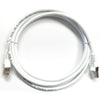 Ethernet cable network Cat6 550MHz RJ-45 shield 25 ft White - - Mounts For Less
