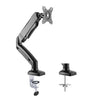GlobalTone Gas Spring Desk Mount Bracket 1 Articulated Arm For TV / Monitor 13" À 27" - - Mounts For Less
