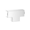 Linkit Security "T" Shape Union for PVC Cables Raceways #4 White 39x19mm - - Mounts For Less