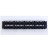 Patch Panel Cat5e 48 ports with rack mount bracket - - Mounts For Less