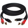 S-Video Cable + 2x RCA Stereo audio 6 ft male/male - - Mounts For Less