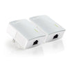 TP-Link TL-PA4010KIT Starter Kit Nano Powerline AV500 Adapter 2 Units - - Mounts For Less