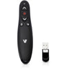 V7 Professional Wireless Presenter With Laser Pointer USB And Microsd Card Reader - - Mounts For Less